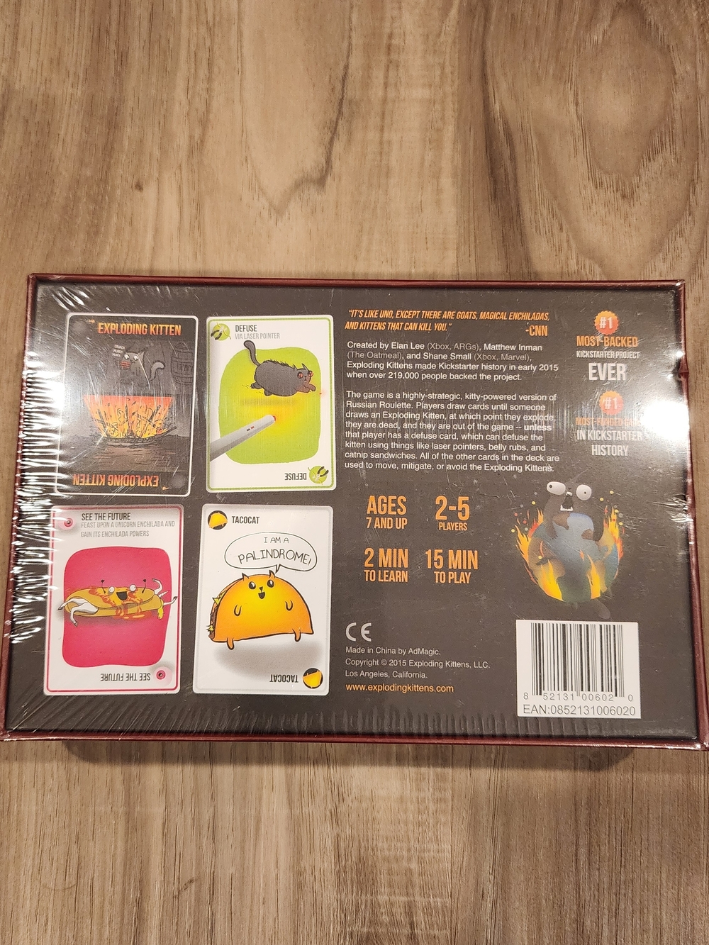 New Exploding Kittens Card Game - Picture 2 of 4